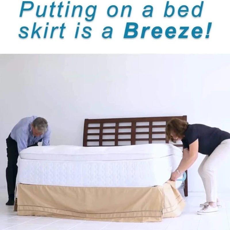 Ergonomic Bed Sheet & Bed Skirt Tucker – Hassle-Free Bed Making